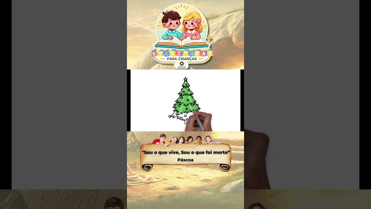 Escrituras para Crianças shorts Pascoa