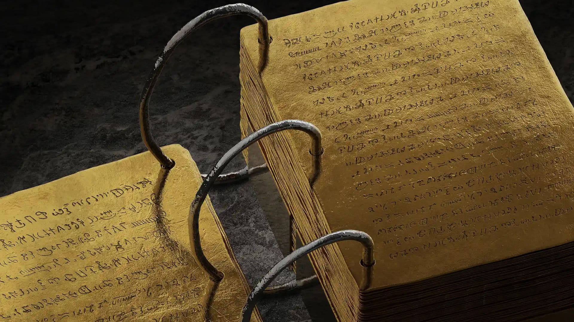 “Gold Plates” by Laci Gibbs